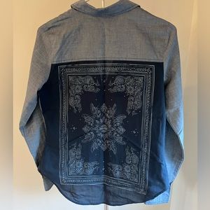 NWOT Harley Davidson - women’s bandana flannel (XS)